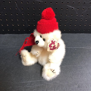 Attic Treasures Peppermint Christmas Bear 1993 Vintage Collectible