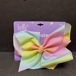 Rainbow Hairbow Clip (NEW) (Belle Kids)