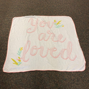 "You are loved" Swaddle Blanket