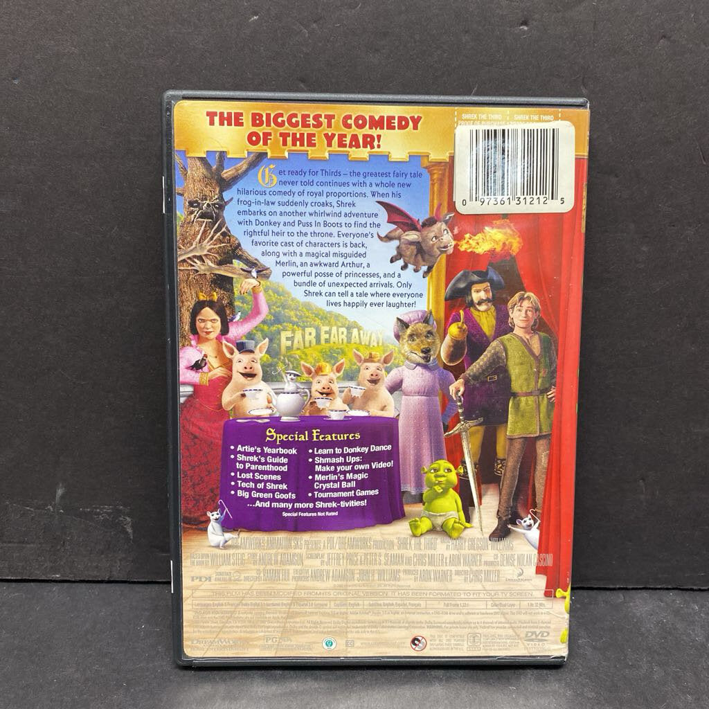 Shrek The Third-Movie – Encore Kids Consignment