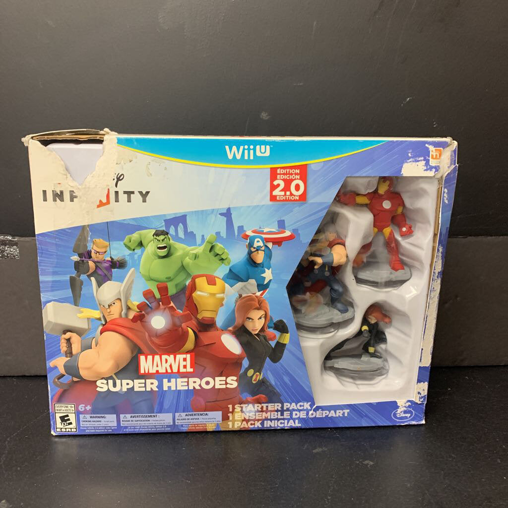 Wii U Marvel Super Heroes Starter Pack