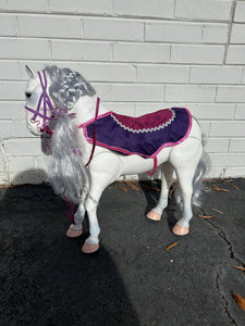 Articulated Circus Horse for 18" Dolls