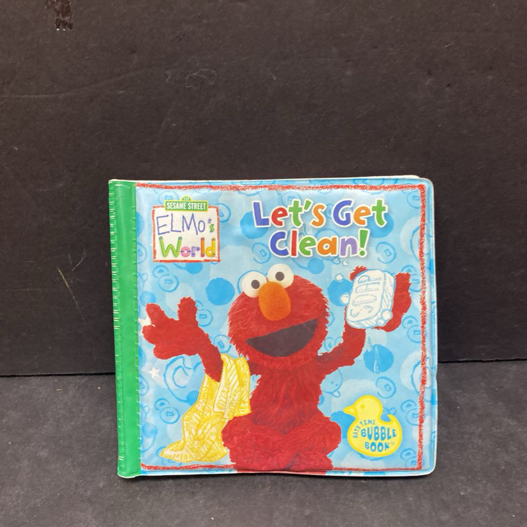 Elmo Sensory Bath Soft Book