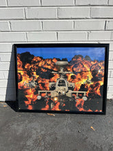 Load image into Gallery viewer, Apache Helicopter/Plane Explosion Picture
