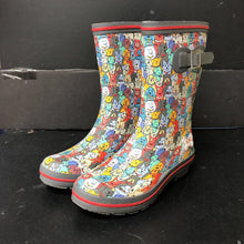 Load image into Gallery viewer, Girls Dog Rain Boots
