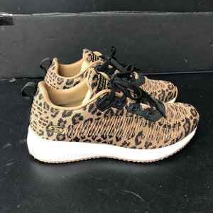 Girls Cheetah Print Sneakers