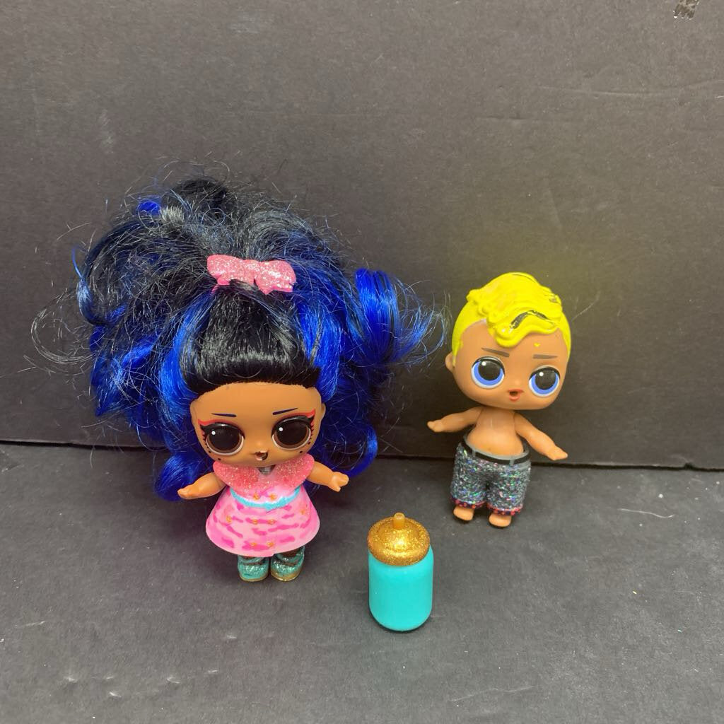 2pk Dolls w/Accesories