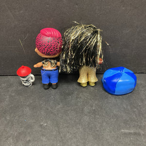 2pk Dolls w/Accesories