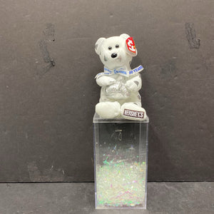 Kisses the Bear Hershey's Kiss Bear Beanie Baby w/Display Case