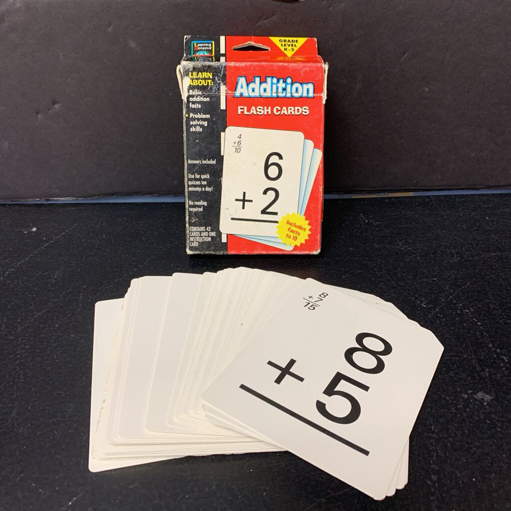Addition Flash Cards (Learning Horizons)