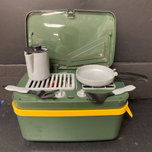 Load image into Gallery viewer, Grill &amp; Go Camp Stove w/Dishes Battery Operated
