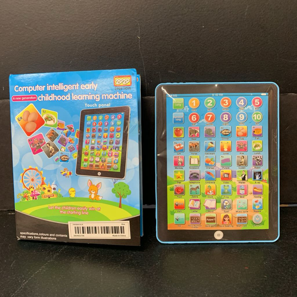 Learning Tablet Battery Operated (2929 Toys)
