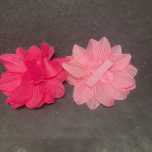 2pk Flower Hairbow Clips