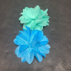 2pk Flower Hairbow Clips