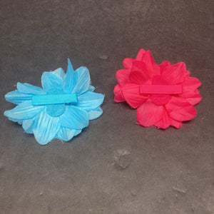 2pk Flower Hairbow Clips