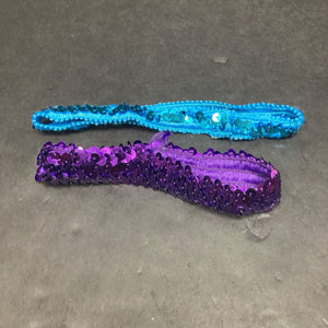 2pk Sequin Headbands