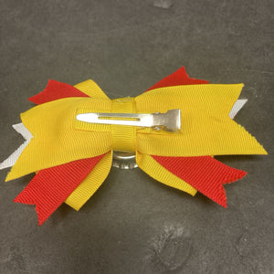 Apple Jack Hairbow Clip