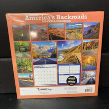 Load image into Gallery viewer, America&#39;s Backroads 2024 Calendar (NEW)
