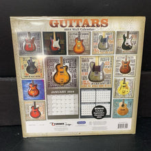 Load image into Gallery viewer, Guitars 2024 Calendar (NEW)
