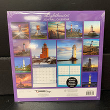 Load image into Gallery viewer, Lighthouses 2024 Calendar (NEW)
