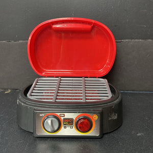 Toy Grill w/Cooking Utensils Battery Operated