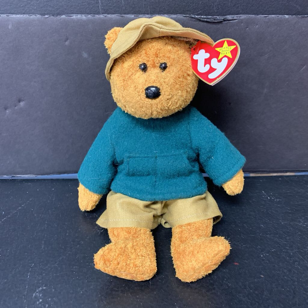 Fuzz the bear store beanie baby