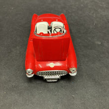 Load image into Gallery viewer, Pull &amp; Go 1957 Corvette Diecast Convertible Car
