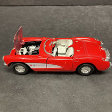 Load image into Gallery viewer, Pull &amp; Go 1957 Corvette Diecast Convertible Car
