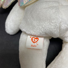 Load image into Gallery viewer, Halo the Angel Bear Beanie Baby
