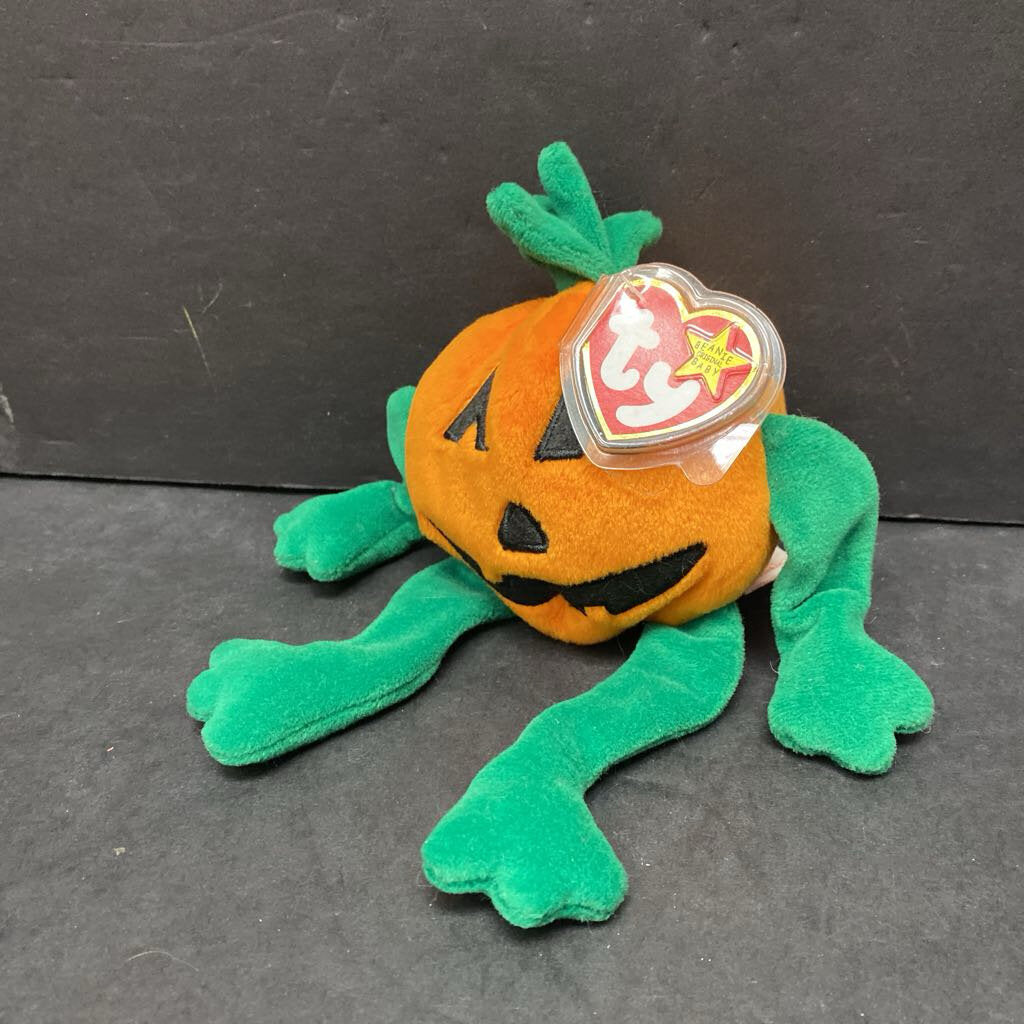 Pumkin the Pumpkin Halloween Beanie Baby
