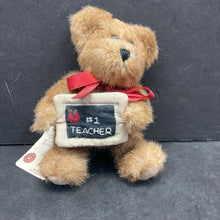 Load image into Gallery viewer, The Head Bean Collection #1 Teacher Bear Plush
