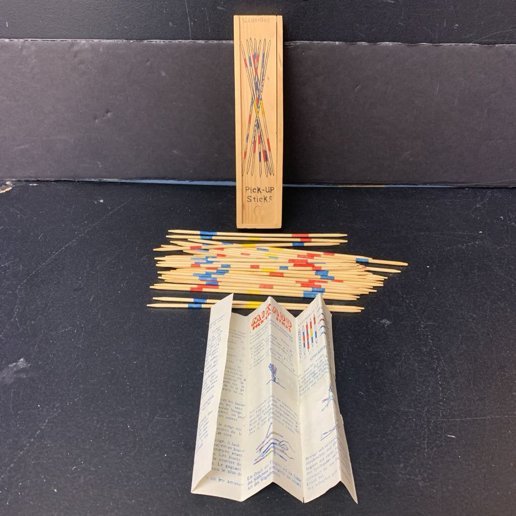 Wooden Pick Up Sticks
