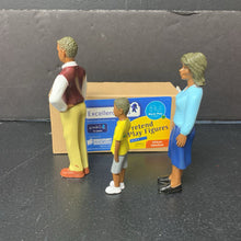 Load image into Gallery viewer, 3pk Pretend Play Figures African American Dolls (Excellerations)

