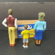 Load image into Gallery viewer, 3pk Pretend Play Figures African American Dolls (Excellerations)
