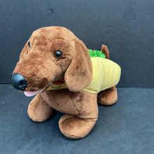 Load image into Gallery viewer, Dachshund Dog w/Hotdog Costume Battery Operated
