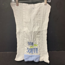 Load image into Gallery viewer, &quot;Born in the South&quot; Burp Cloth
