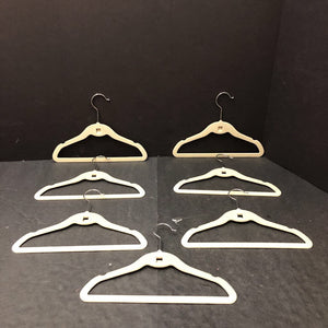 7pk Velvety Hangers (Real Simple)