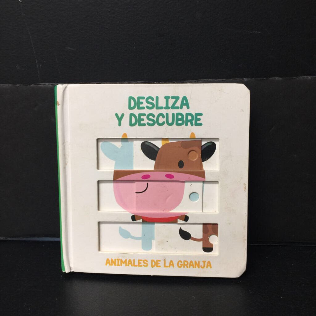 Swipe & Discover: Farm Animals / Desliza y Descubre: Animales De la Granja (In Spanish) -board