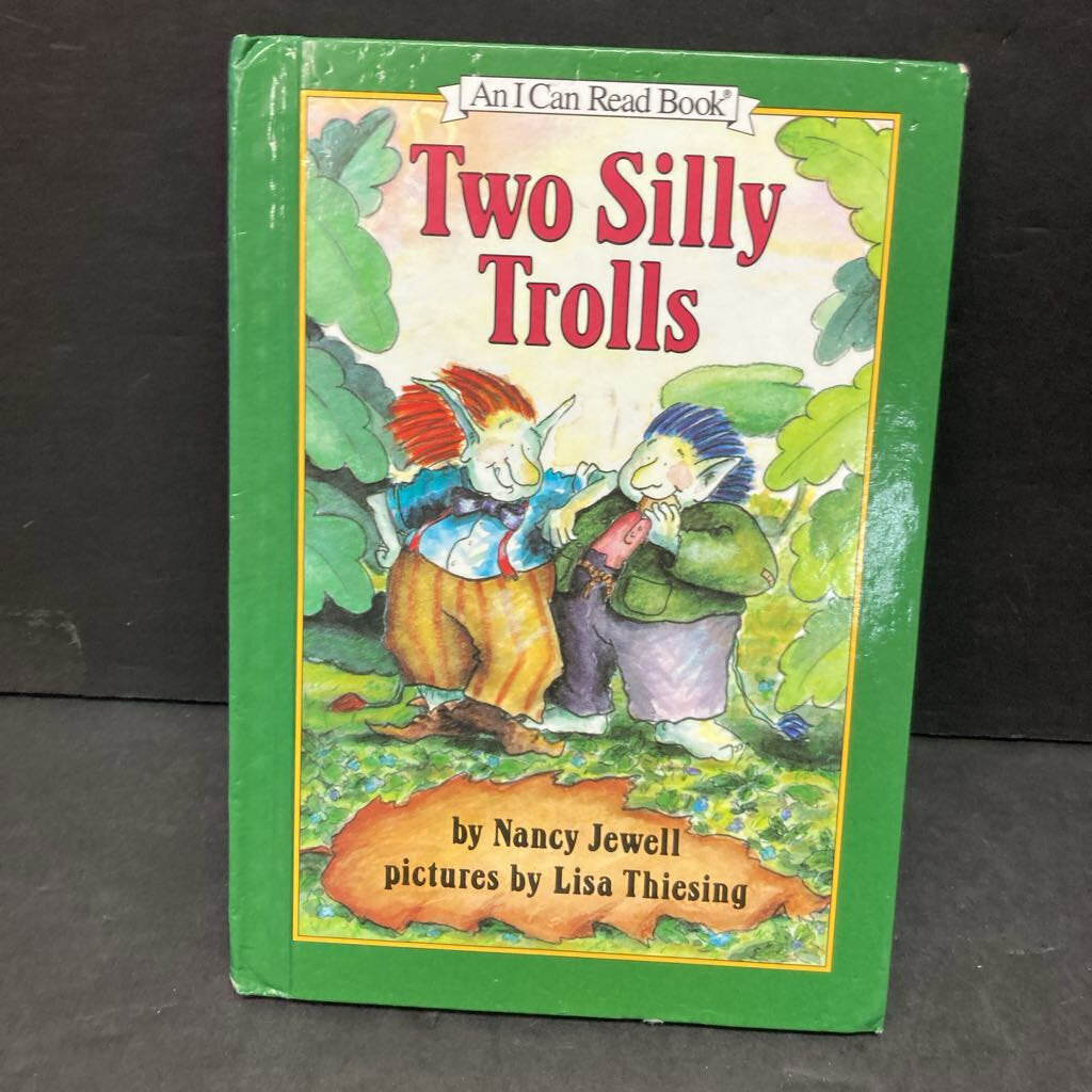 Two Silly Trolls (An I Can Read) (Nancy Jewell) -hardcover reader