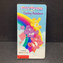 Load image into Gallery viewer, Caring Rainbow: A Book About Colors (Care Bears) (L.C. Falken) -character board
