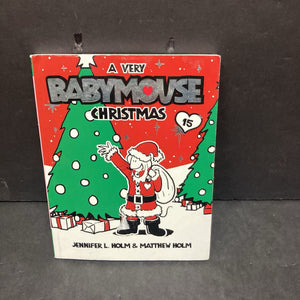 Babymouse: A Very Babymouse Christmas (Jennifer L. Holm) -paperback series
