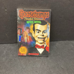 Goosebumps Haunted Halloween: Movie Novel (R.L. Stine) -paperback novelization series