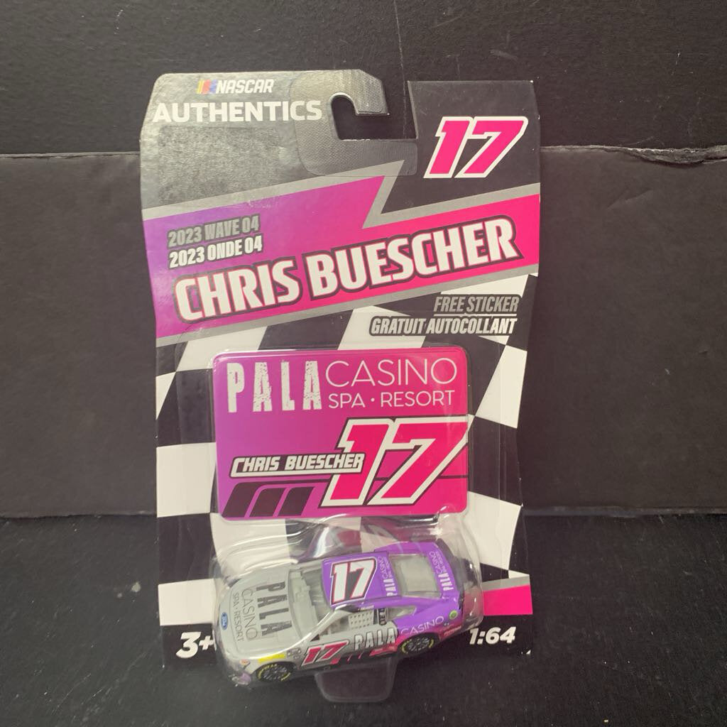 Authentics Chris Buescher #17 Pala Casino Ford Mustang 2023