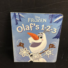 Load image into Gallery viewer, Olaf&#39;s 1-2-3 (Disney Frozen) -board

