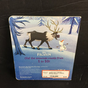 Olaf's 1-2-3 (Disney Frozen) -board