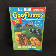 Load image into Gallery viewer, Eat Cheese and Barf! A Goosebumps Parody (Gooflumps) (R.U. Slime) -paperback series
