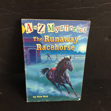 Load image into Gallery viewer, The Runaway Racehorse (A to Z Mysteries) (Ron Roy) -paperback series
