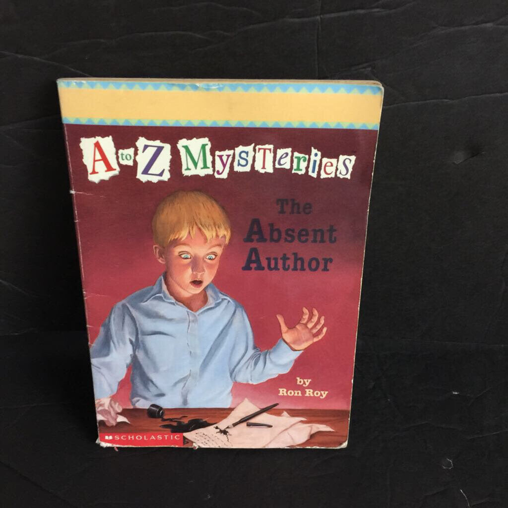 The Absent Author (A to Z Mysteries) (Ron Roy) -paperback series