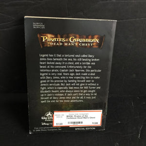 Pirates of the Caribbean Dead Man's Chest (Disney) -paperback novelization