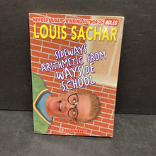 Load image into Gallery viewer, Sideways Arithmetic from Wayside School (Louis Sachar) -paperback series
